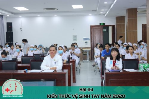 Hội thi kiến thức thực hành vệ sinh tay năm 2020 - Bệnh viện Tai Mũi Họng TPHCM