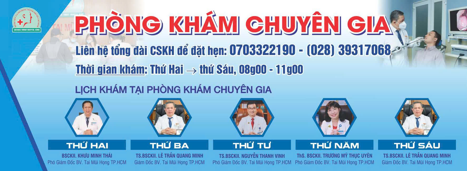 Khám Tai Mũi Họng
